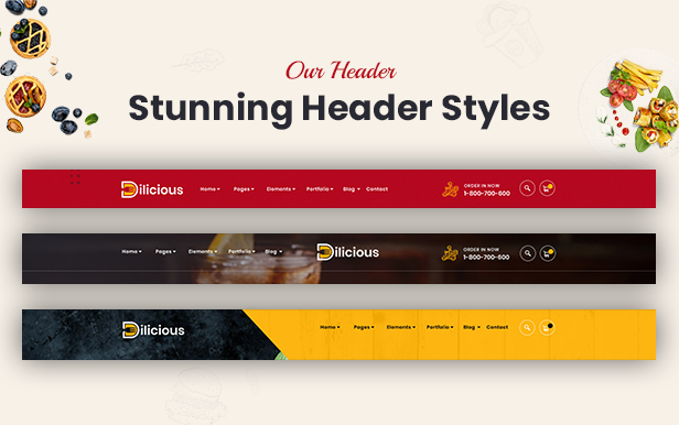 Dilicious – Pizza & Fast Food WordPress Theme