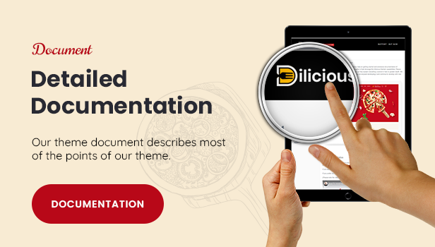 Dilicious – Pizza & Fast Food WordPress Theme